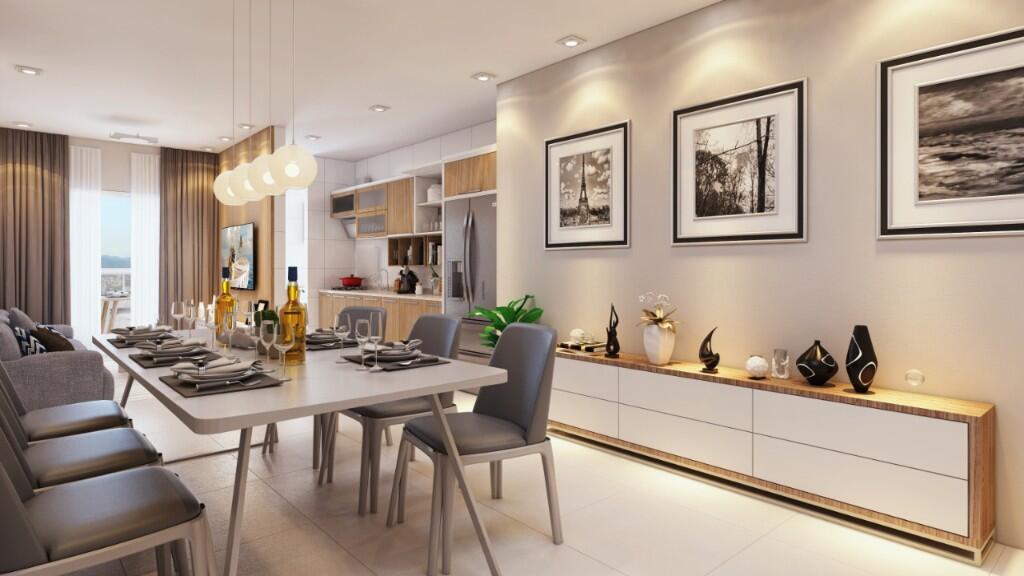 Apartamento com 2 quartos e 85 m² em Vila Tupi, Praia Grande